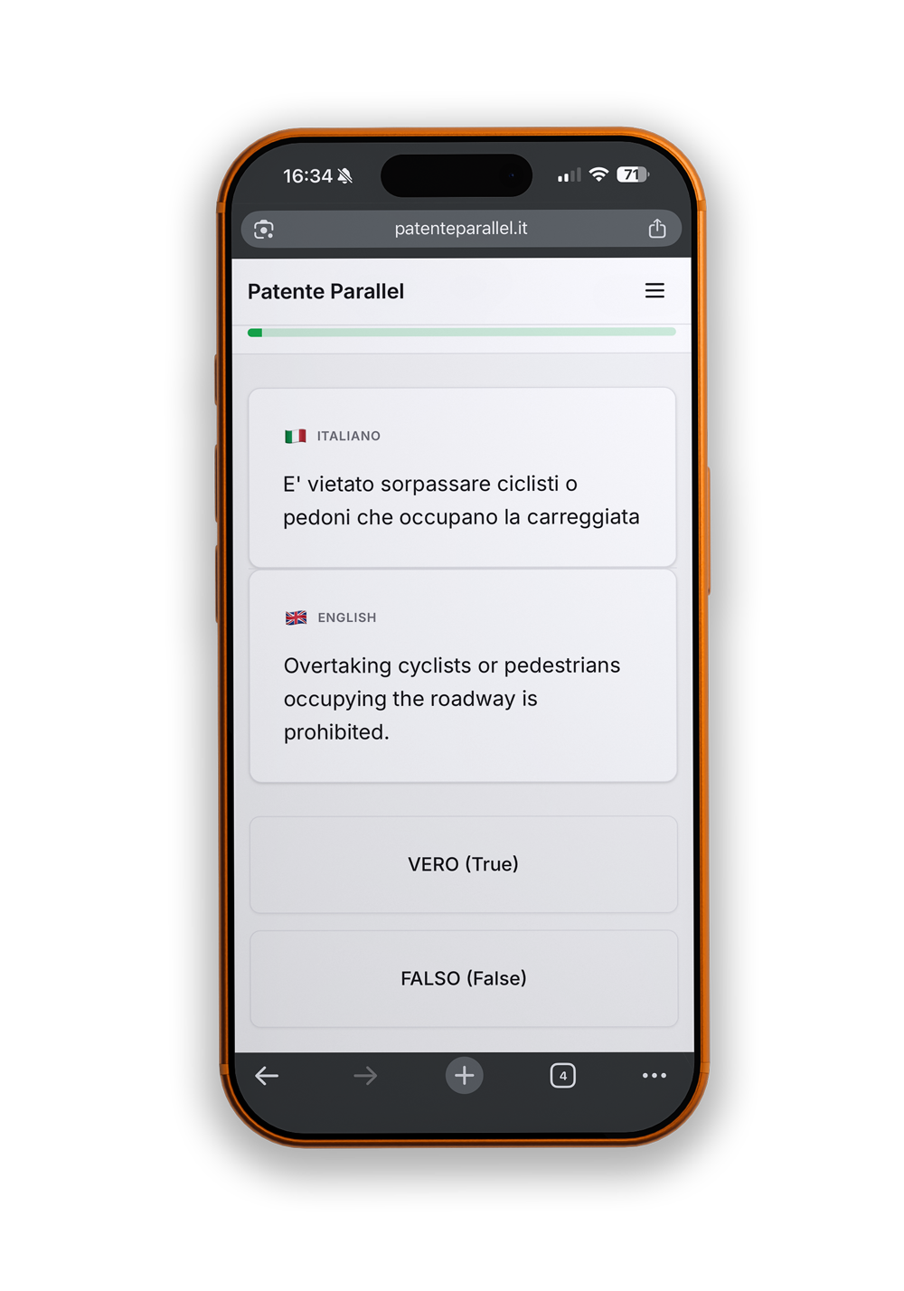 Patente Parallel on mobile